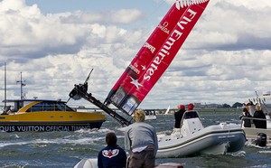 Newport, 26/06/12 
ACWS Newport 
Training day 
 photo copyright Luna Rossa/Studio Borlenghi taken at  and featuring the  class