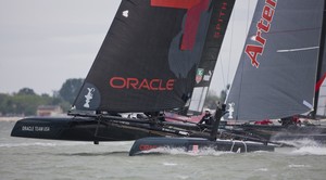 Venezia, 13/05/12
Arzanà Trophy City of Venice
Oracle Team Usa
Photo: © Luna Rossa/Carlo Borlenghi - Arzanà Trophy City of Venice 2012 photo copyright Luna Rossa/Studio Borlenghi taken at  and featuring the  class