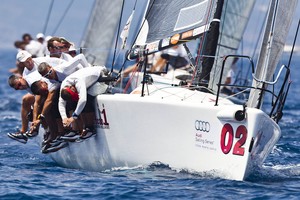Porto Cervo, 29/06/12
Audi Melges 32 European Championship 2012

 photo copyright  Guido Trombetta/BPSE/Studio Borlenghi taken at  and featuring the  class