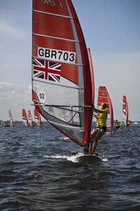 Noelle Finch RSX (1) - RS:X Open Youth European Windsurfing Championships photo copyright Liis Harmson http://www.rsxclass.com/ taken at  and featuring the  class