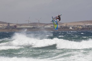 Robby Swift on form - PWA Pozo World Cup 2012 photo copyright  John Carter / PWA http://www.pwaworldtour.com taken at  and featuring the  class