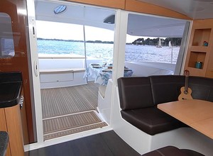 Salinas 48 Evolution from interior looking out photo copyright  SW taken at  and featuring the  class