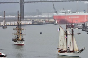 Tall ships - fleet in Savannah photo copyright  SW taken at  and featuring the  class