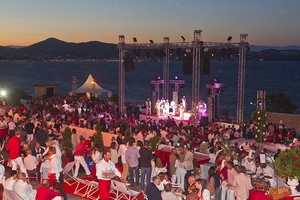 The Rolex Crew Party goes on at the Citadelle - Giraglia Rolex Cup 2012 photo copyright  Rolex / Carlo Borlenghi http://www.carloborlenghi.net taken at  and featuring the  class