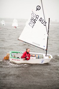 The young racers faced extremely windy conditions at the Sea Brothers Race 2012 photo copyright SPBYC taken at  and featuring the  class