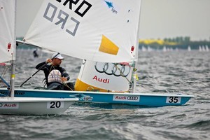 Tonci Stipanovic - Laser World Championship 2012 photo copyright Johannes Berg taken at  and featuring the  class