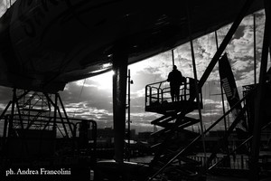 Volvo Ocean Race 2011-12 - Auckland stopover - 14-18/03/2012 - Auckland, New Zealand
Dockside in Auckland - Volvo Ocean Race photo copyright  Andrea Francolini Photography http://www.afrancolini.com/ taken at  and featuring the  class