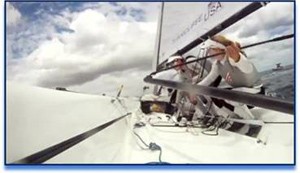 US sailors during 2012 Semaine Olympique Francaise photo copyright SW taken at  and featuring the  class