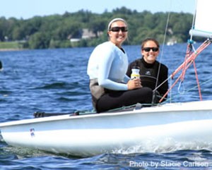 U.S. Junior Women’s Doublehanded Championship 2012 photo copyright Stacie Carlson taken at  and featuring the  class