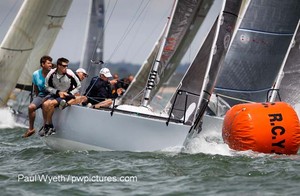 Anchor Challenge,Diamund Foley,IRL 3087, - Coutts Quarter Ton Cup 2012 photo copyright Paul Wyeth / www.pwpictures.com http://www.pwpictures.com taken at  and featuring the  class