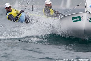 Skandia Sail for Gold Regatta 2012 - Belcher and Page photo copyright Thom Touw http://www.thomtouw.com taken at  and featuring the  class