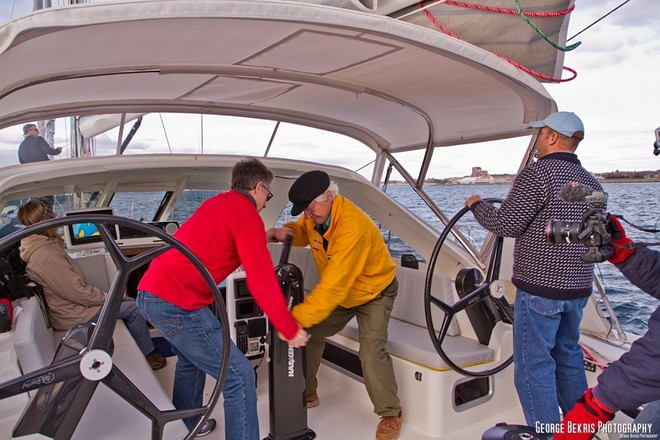 Kiwi Spirit - sea trials November 2012 © George Bekris http://www.georgebekris.com