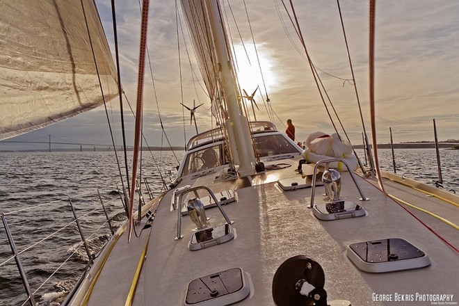 Kiwi Spirit - sea trials November 2012 © George Bekris http://www.georgebekris.com