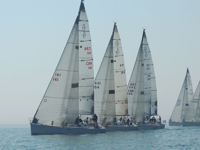 Beneteau 36.7 racing OD - Etobicoke Yacht Club Level & Open Regatta © John Crawley