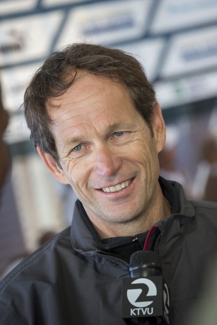 Displaced - Double Olympic medalist, Santiago Lange (ARG) &copy; Sander van der Borch / Artemis Racing http://www.sandervanderborch.com