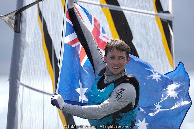 Josh McKnight Photo: Thierry Martinez - Zhik Nautica 2012 Moth Worlds © Thierry Martinez http://www.thmartinez.com