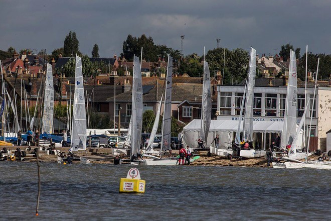 Brightlingsea SC The Church of UK Catamaran sailing - 25th Anniversary Hurricane5.9SX GBR Nationals © john ready