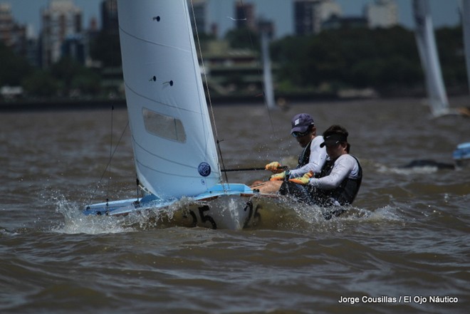 Bruno Bethlem and Dante Bianchi (BRA) - 2012 Snipe Western Hemisphere and Orient Championship © Jorge Cousillas – El Ojo Nautico