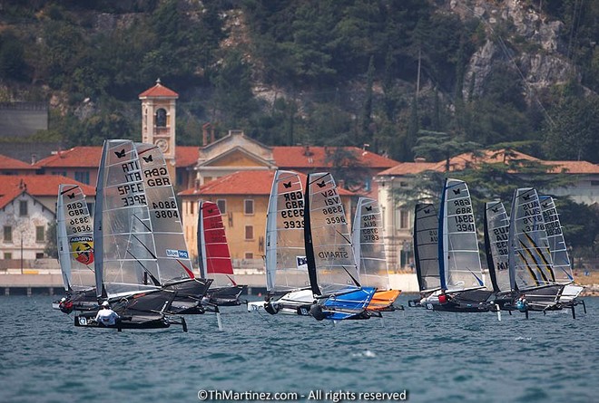 Moth Fleet - Zhik Nautica 2012 Moth Worlds © ThMartinez http://www.thmartinez.com/