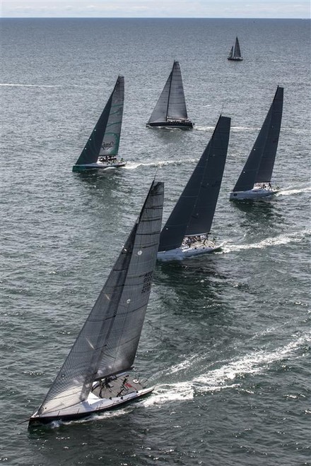 Jim Swartz’s TP 52 VESPER and Ron O’Hanley’s Cookson 50 PRIVATEER both in IRC 2 Class  - NYYC Race Week ©  Rolex/Daniel Forster http://www.regattanews.com