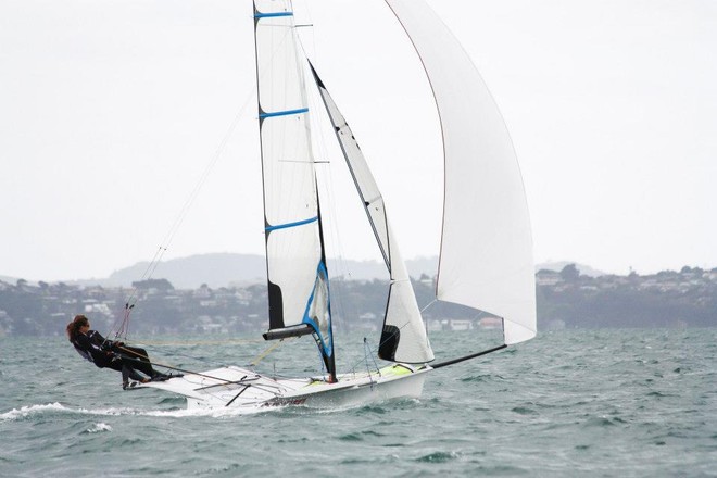 49er FX - 2012 Stack Winter Championships - Murrays Bay SC © John Adair