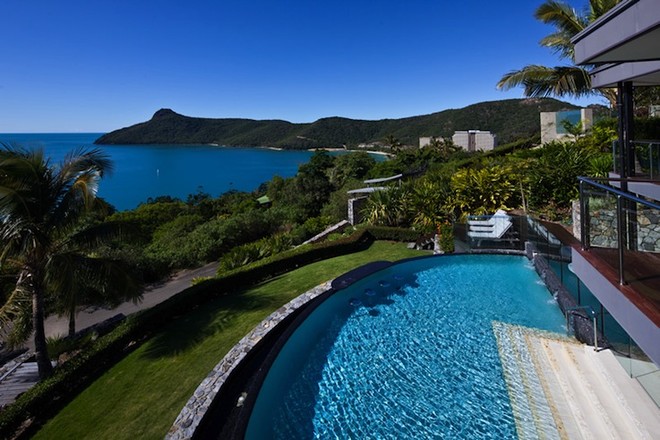 Relax in the stunning infinity pool and take in this breathtaking view at the Glasshouse. - Hamilton Island Accommodation © Kristie Kaighin http://www.whitsundayholidays.com.au