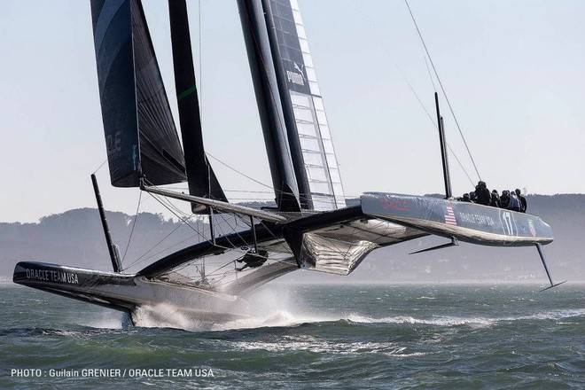  - Oracle Team USA - Day 4, San Francisco © Guilain Grenier Oracle Team USA http://www.oracleteamusamedia.com/