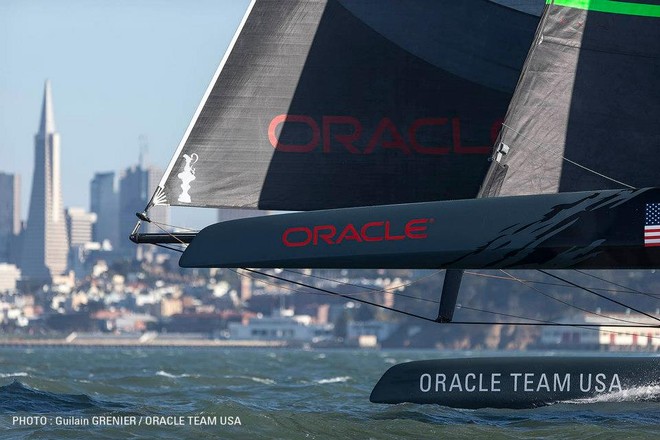  - Oracle Team USA - Day 4, San Francisco © Guilain Grenier Oracle Team USA http://www.oracleteamusamedia.com/