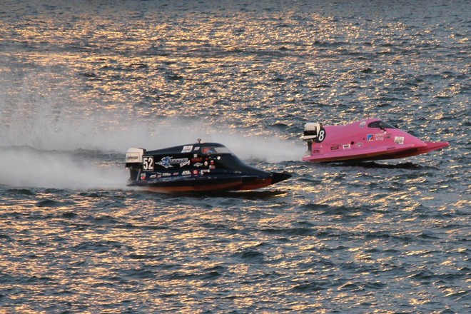 Canadian’s Mike Hooper and TammyWolf competing for 2nd place © Tammy Wolf /Tunnel Vision Racing