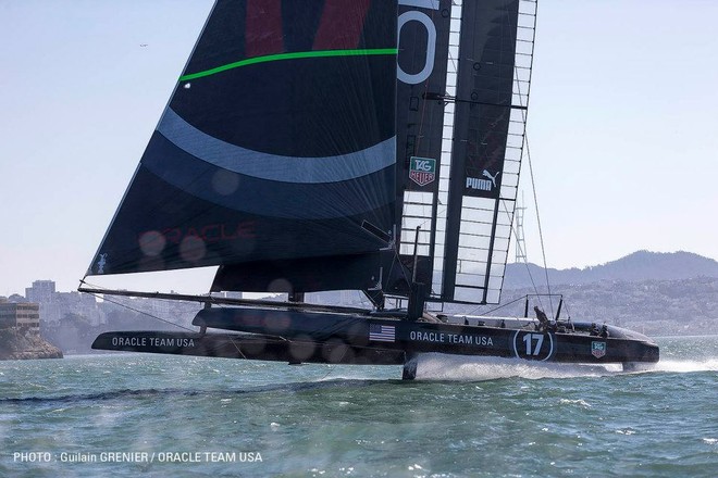  - Oracle Team USA - Day 4, San Francisco © Guilain Grenier Oracle Team USA http://www.oracleteamusamedia.com/