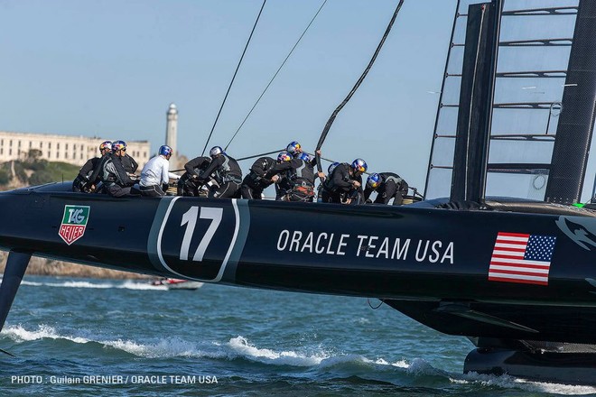 - Oracle Team USA - Day 4, San Francisco © Guilain Grenier Oracle Team USA http://www.oracleteamusamedia.com/