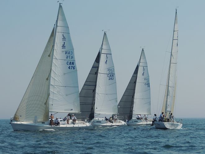 J 105’s - Etobicoke Yacht Club Level & Open Regatta © John Crawley