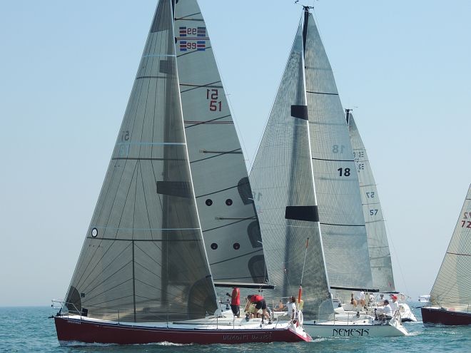 C&C 99 fleet - Etobicoke Yacht Club Level & Open Regatta © John Crawley