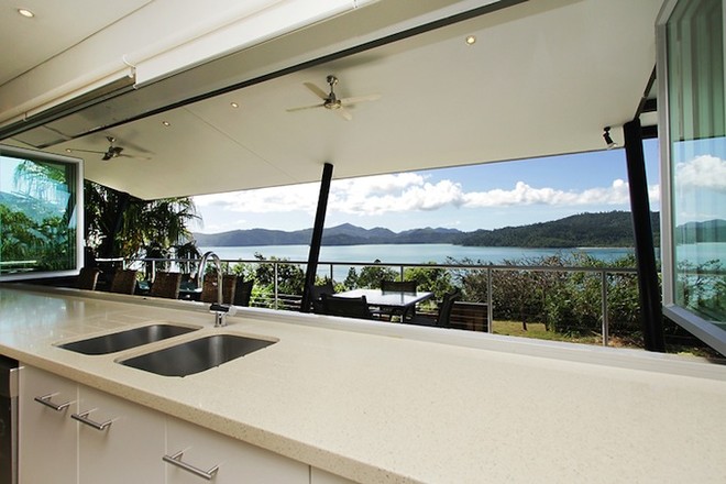 Enjoy this fabulous view whilst in the Kitchen at the Quarterdeck!  - Hamilton Island Accommodation © Kristie Kaighin http://www.whitsundayholidays.com.au