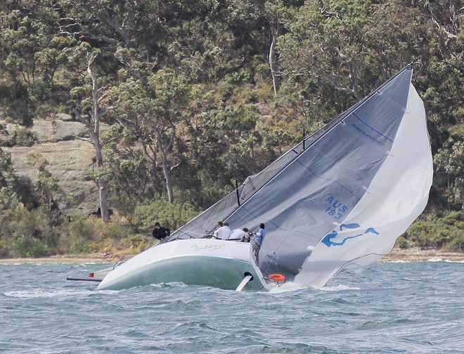 Breezin' got caught out by just that - the breeze! - Heaven Can Wait ©  John Curnow