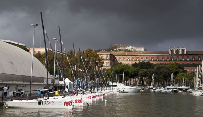 Audi Sailing Series Melges 20 Napoli 2012 Day 1 © Stefano Gattini/ Studio Borlenghi http://www.carloborlenghi.com