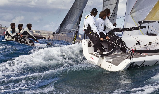 Audi Sailing Series Melges 20 Napoli 2012 Day 1 © Stefano Gattini/ Studio Borlenghi http://www.carloborlenghi.com