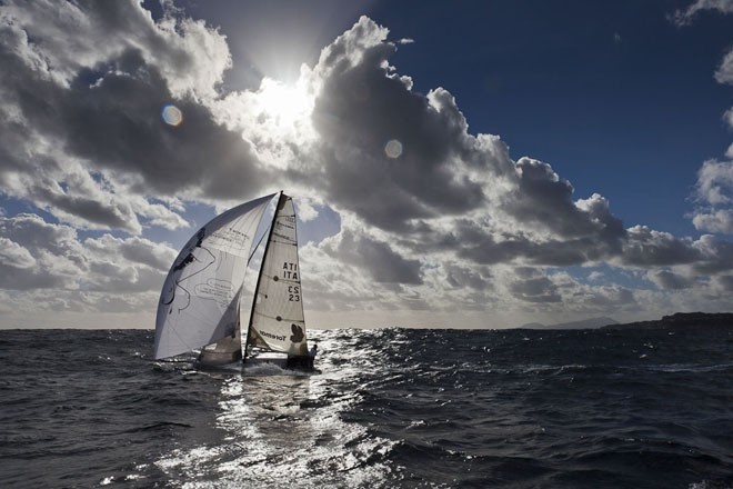 Audi Sailing Series Melges 20 Napoli 2012 Day 1 © Stefano Gattini/ Studio Borlenghi http://www.carloborlenghi.com