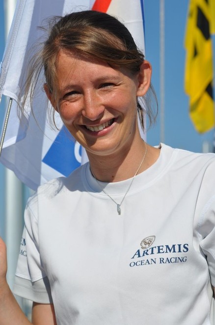 Artemis Offshore Academy Class Mini sailor Becky Scott. - Les Sables 2012 © Bernard Gergaud