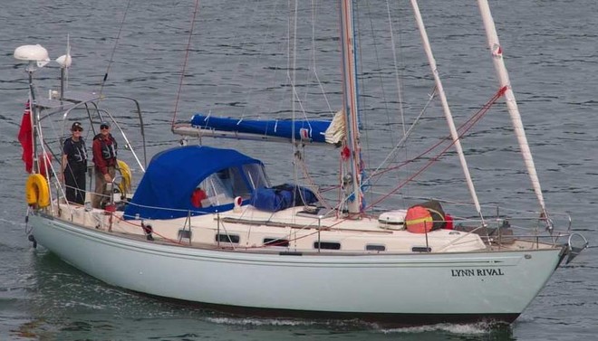 Chandlers on the same boat from which they were kidnapped. Photo by http://www.theviewfromthedartmouthoffice.co.uk ©  SW