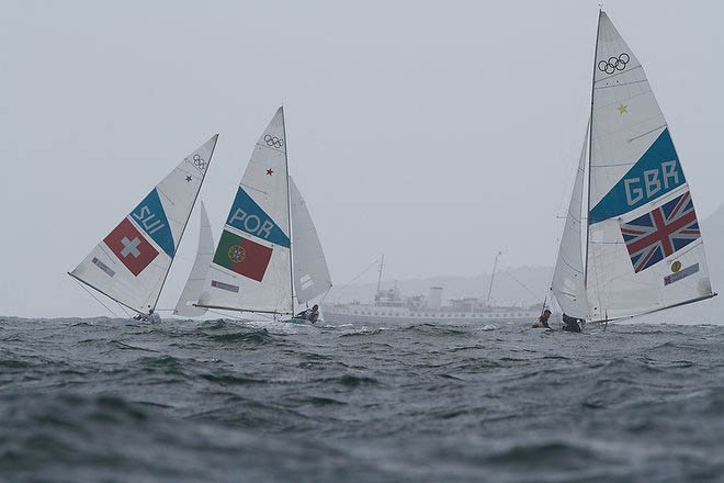 Star fleet - London 2012 Olympic Sailing Competition &copy; Ingrid Abery http://www.ingridabery.com