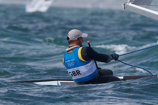 Ben Ainslie - London 2012 Olympic Sailing Competition © Ingrid Abery http://www.ingridabery.com