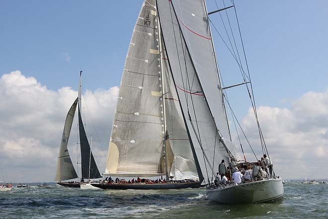 2012 J-Class 100 Guinea Cup round the Isle of Wight © Ingrid Abery http://www.ingridabery.com