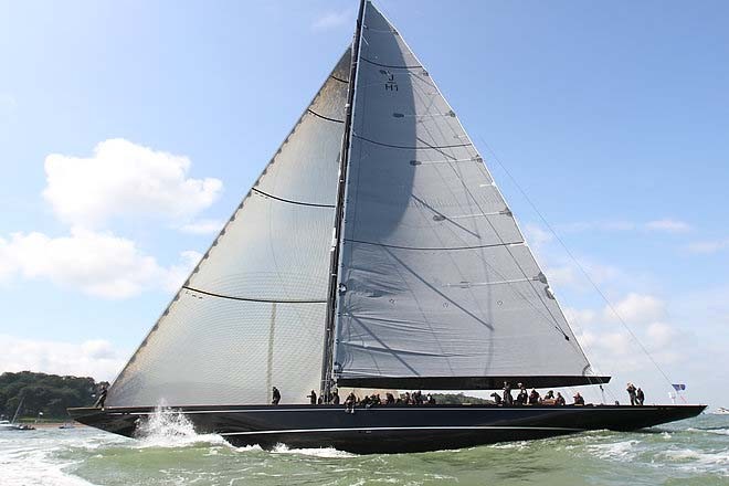 2012 J-Class 100 Guinea Cup round the Isle of Wight © Ingrid Abery http://www.ingridabery.com