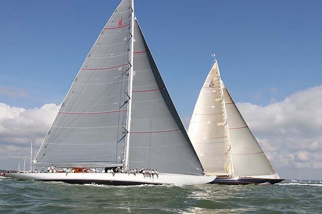 2012 J-Class 100 Guinea Cup round the Isle of Wight © Ingrid Abery http://www.ingridabery.com