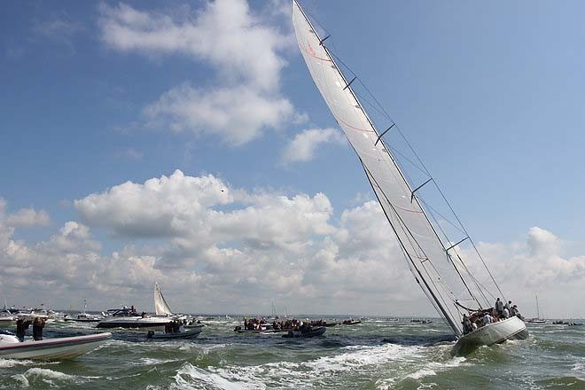 2012 J-Class 100 Guinea Cup round the Isle of Wight © Ingrid Abery http://www.ingridabery.com