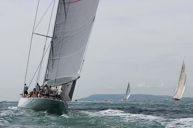 2012 J-Class 100 Guinea Cup round the Isle of Wight © Ingrid Abery http://www.ingridabery.com