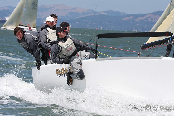 Melges 24 North American Champion Warwick Rooklyn’s Bandit.  Day 3 at the 2012 Melges 24 North American Championship hosted by San Francisco Yacht Club, © Fiona Brown http://www.fionabrown.com