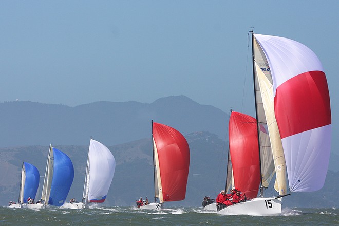 Day 1 at the 2012 Melges 24 North American Championship hosted by San Francisco Yacht Club, CA, USA, from 22-26 August 2012.<br />
 © Fiona Brown http://www.fionabrown.com