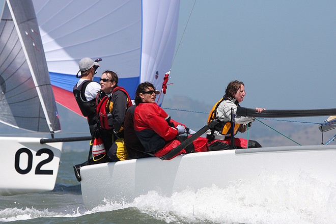 Day 1 at the 2012 Melges 24 North American Championship hosted by San Francisco Yacht Club, CA, USA, from 22-26 August 2012. <br />
 © Fiona Brown http://www.fionabrown.com